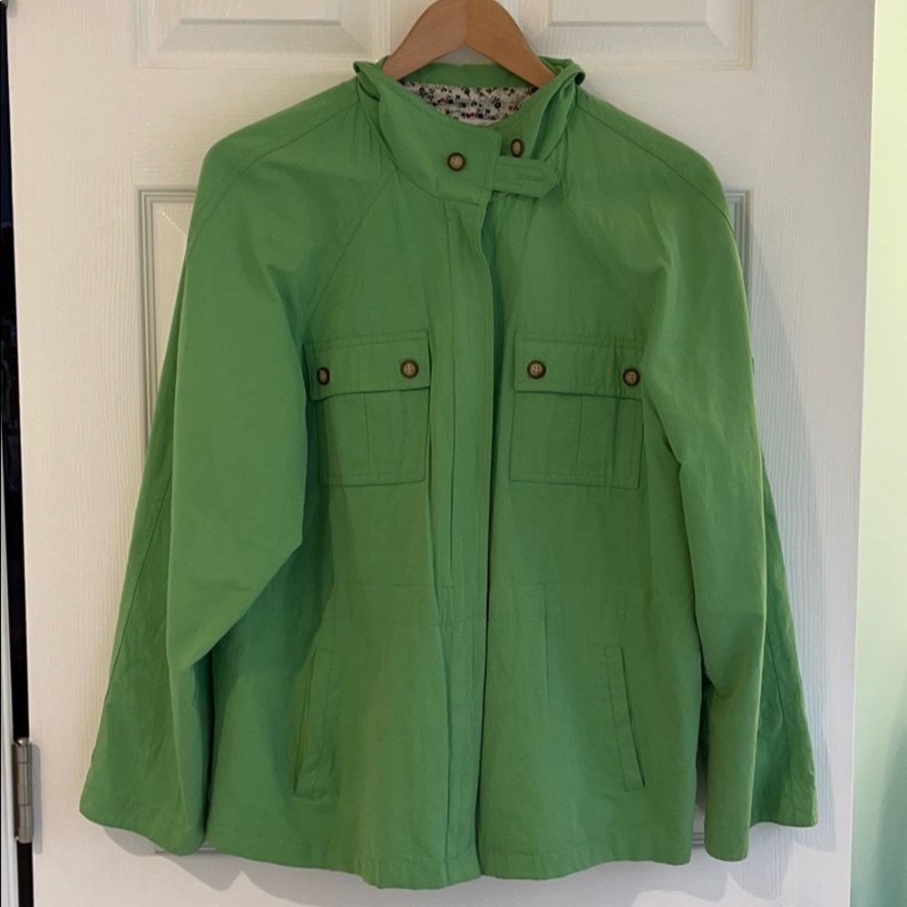 Talbots jacket with floral inside